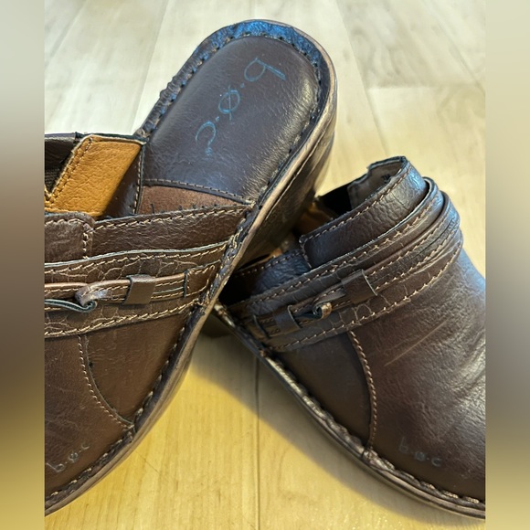 B.O.C. Born Concepts Womens Katy Faux Leather Slip-On Clogs 7M - Picture 3 of 9